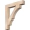 Ekena Millwork Balboa Block Smooth Bracket, Douglas Fir, 5 1/2"W x 36"D x 40"H BKT06X36X40BOA05SDF - alternate 1